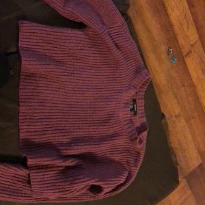 Cropped sweater